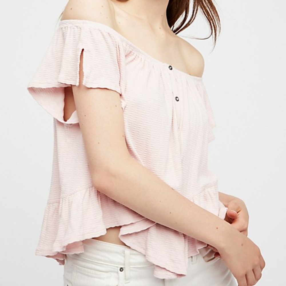 Free People Mint Julep Tee - Ballet